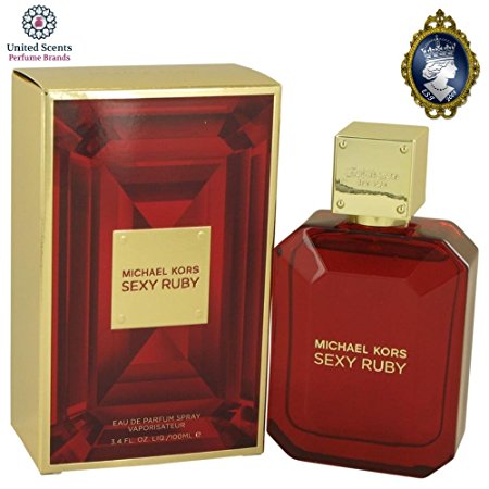 Michael Kors Sexy Ruby Eau de Parfum Spray for Women, 3.4 Ounce