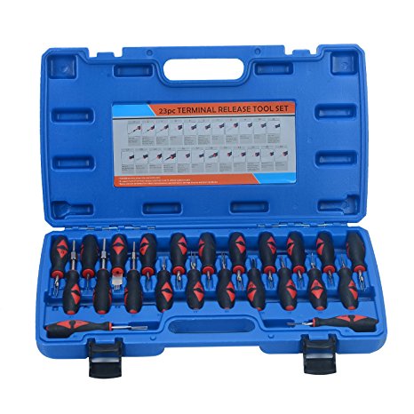 BETOOLL 23-Piece Universal Terminal Release Kit--Universal Electrical Terminal Removal for American Domestic and Imported Vehicles