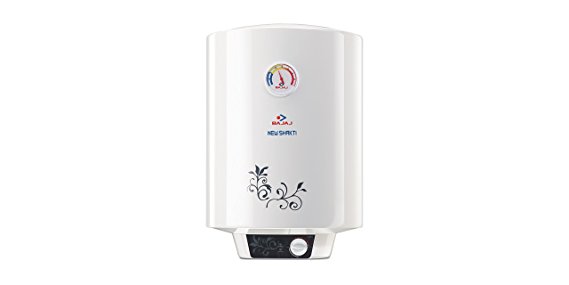 Bajaj New Shakti 25-Litre Vertical Water Heater (White)