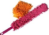 Microfiber Duster  Wash Mitt - Multi-Purpose Interior or Exterior Cleaner- Best for Car  Home  Kitchen - Premium Bendable Washable Cleaning Set with Storage Bag