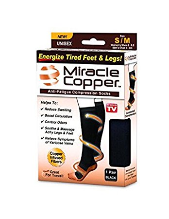Miracle Copper Anti-Fatigue Compression Socks