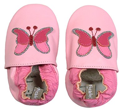 Tommy Tickle Soft Sole Leather Baby Shoes For Girls - Infant Girls Shoes, Toddler Girls Shoes