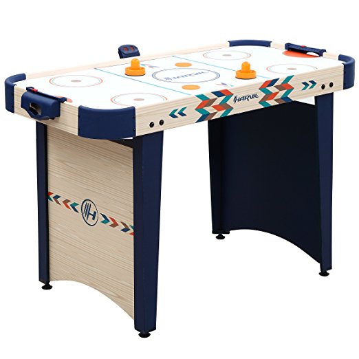 Harvil 4 Foot Air Hockey Table with Electronic Scoring