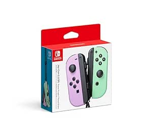 Joy-Con (L)/(R) - Pastel Purple/Pastel Green (Renewed)