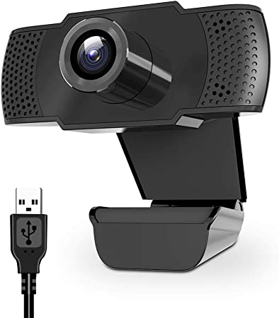 1080P FHD Webcam Computer Camera: Widescreen Video Calling Web Camera with Stereo Microphone, HD Light Correction and Autofocus, Vimtag USB Streaming Camera Plug and Play for PC Mac Laptop Desktop