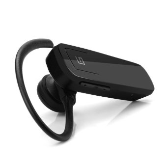 G-Cord Universal Bluetooth Headset Wireless Earphone for Apple iPhone 6 Plus 6 5s 5c 5 Samsung Galaxy S6 Edge S6 S5 S4 S3 LG PC Laptop and Other Bluetooth Device Black