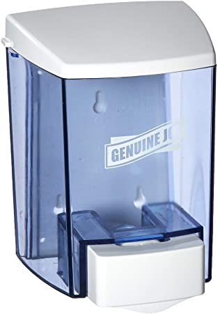 Genuine Joe GJO29425 Bulk Fill Soap Dispenser, Manual, 30 fl oz (887 mL), Smoke (Renewed)