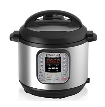 Instant Pot IP-DUO50 7-in-1 Programmable Pressure Cooker with Stainless Steel Cooking Pot and Exterior, 5Qt/900W, Latest 3rd Generation Technology