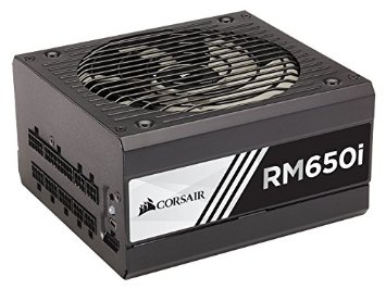 Corsair RMi Series, RM650i, 650 Watt (650W), Fully Modular Power Supply, 80  Gold Certified, 10 year warranty