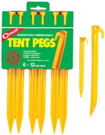 Coghlans 9309 Tent Pegs - 6 Pack