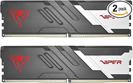 Patriot Viper Venom DDR5 32GB (2 x 16GB) 6200MHz UDIMM Desktop Gaming Memory KIT - PVV532G620C40K