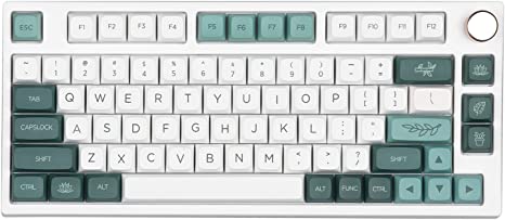 EPOMAKER Botanic Garden 138 Keys PBT XDA Profile Keycaps Set for Mechanical Gaming Keyboard, Compatible with Cherry Gateron Kailh Otemu MX Structure