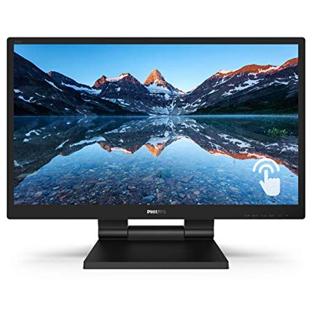 Philips 242B9T 24" Touch Screen Monitor, Full HD IPS, 10-Point capacitive Touch, USB 3.1 hub, Speakers, IP54 dust and Water Resistant, Win10/Android Compatible, 4Yr Advance Replacement Warranty