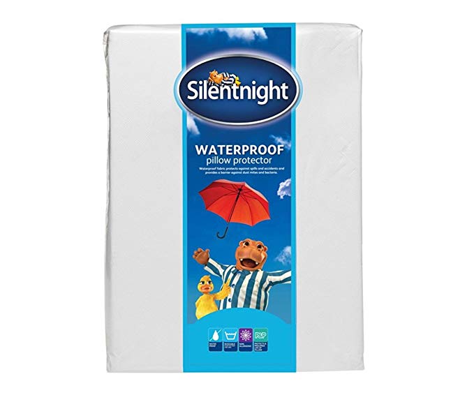 Silentnight Waterproof Pillow Protector, Pack of 2