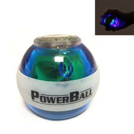 Momoday Gyro Force Ball Gyroscope Power Ball with LED Light and Counter, 12000 RPMS Auto Start Feature Wrist Forearm Arm Exercise Strengthener