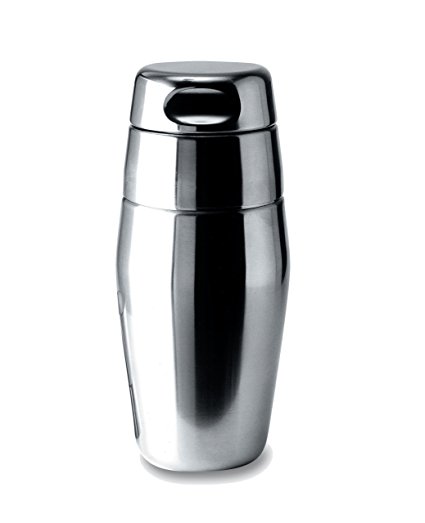 Alessi 17-Ounce Cocktail Shaker, Satin Finish