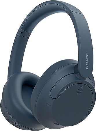 Sony WH-CH720NL Noise Canceling Wireless Bluetooth Headphones - Built-in Microphone - up to 35 Hours Battery Life and Quick Charge - Navy Blue