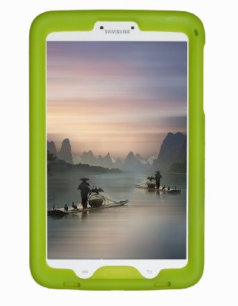 Bobj Rugged Case for Samsung Galaxy Tab 3 8-inch screen size Tablet, Models SM-T310, SM-T311, SM-T315 - BobjGear Protective Tablet Cover (Gotcha Green)