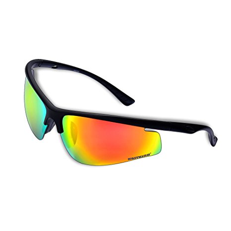KastKing Pioneer Polarized Sport Sunglasses Coated Lenses TR90 Frame UV Protection-FeatherLite Only 0.6oz
