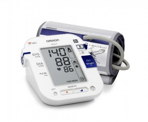 Omron M10-IT Upper Arm Blood Pressure Monitor with Dual-User Facility and Dual-Size Cuff