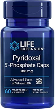 100mg Pyridoxal 5 Phosphate 60 Vegetarian Capsules