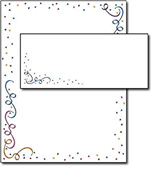 Party Elements Stationery & Envelopes - 40 Sets