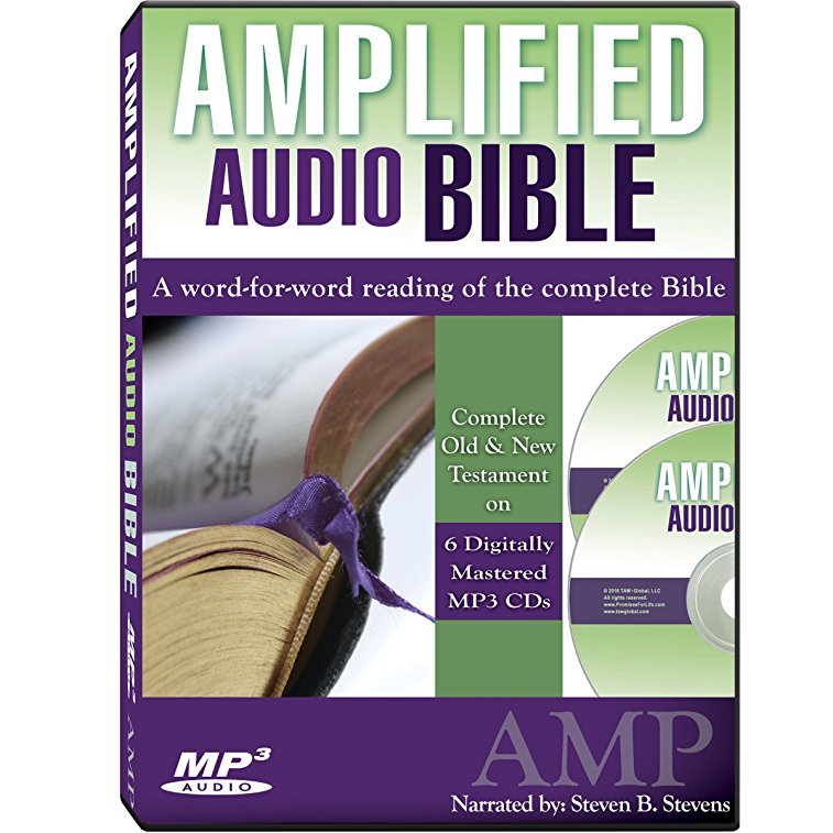 Amplified Bible on 6 MP3 Audio CDs (Complete Old and New Testament)
