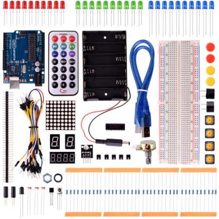 Kuman 2016 New Basic Starter Kit for Arduino Arduino UNO R3 Mega2560 Nano robot kits with R3 board K1