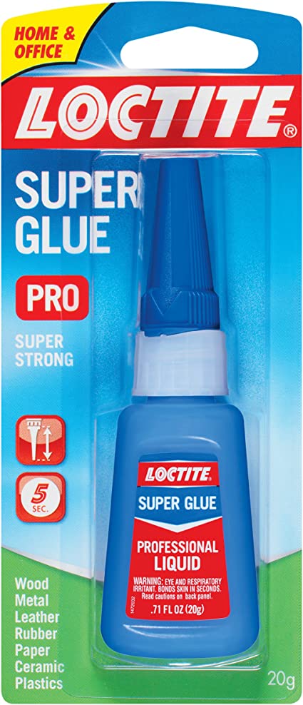 Loctite 1405419 Super Glue Liquid Professional, 0.7 oz, Clear (4-Pack)