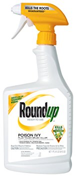 Roundup 5002710 Poison Ivy Plus Tough Brush Killer Ready-to-Use Trigger Spray, 24-Ounce (Older Model)