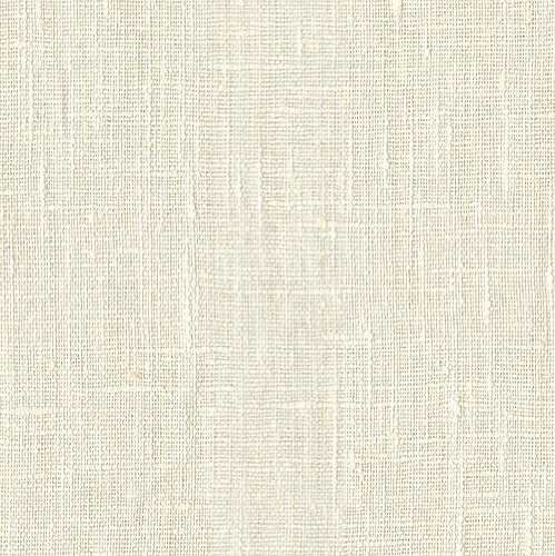 European Linen Fabric By The Yard, Cream.