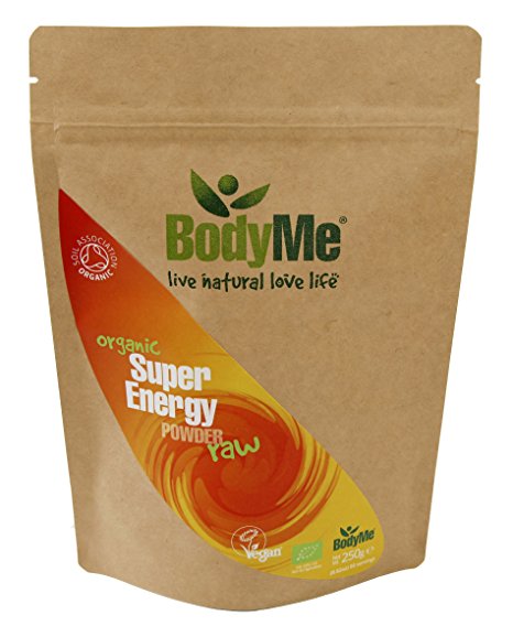 BodyMe 250g Organic Super Energy Mix Powder