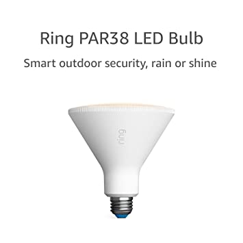 Ring PAR38 Smart LED Bulb, White (Ring Bridge required)