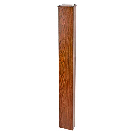 Mail Boss 7124 In-Ground Mounting Post, 43 x 4 x 4 inches, for Use with Mailbox, Wood Grain
