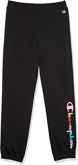 Champion Girls Sweatpants, Kids' Joggers for Girls, Lightweight Kids' Sweats, French Terry