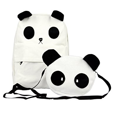 DMtse New Fashion Cute Panda Schoolbag Backpack Shoulder Bag
