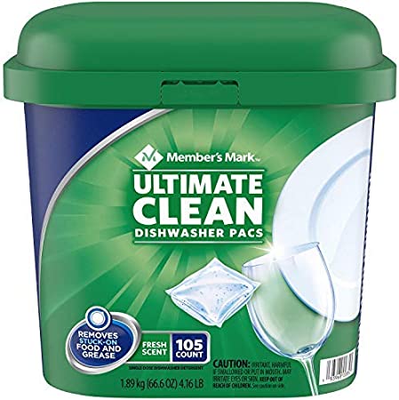 2 Pack Ultimate Clean Automatic Dishwasher Pacs (Total 210ct.)