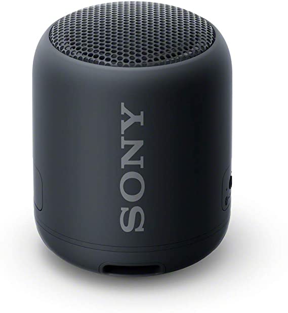 Sony Compact and Portable Waterproof Wireless Speaker with Extra Bass - Black