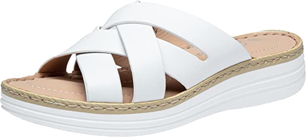 Jeossy Women's Comfort Slide Sandals 32 Casual Summer Sandals