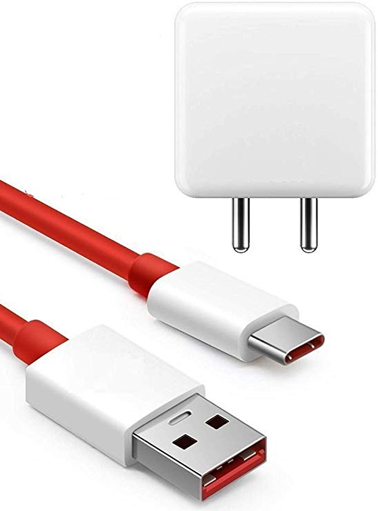 Mapzi Power Charger 5V 4A Adapter with Type C USB Fast Charging Cable Compatible for OnePlus 6T/6/5T/5/3T/3 (Charger   Cable)