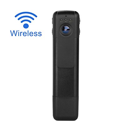 Lenofocus 1080P Full HD Mini Hidden Spy Portable Video Camera Audio Voice Recorder Dv Pen Camcorder with HDMI Port and Wireless Wifi and Night Vision and Motion Detection Fucnction