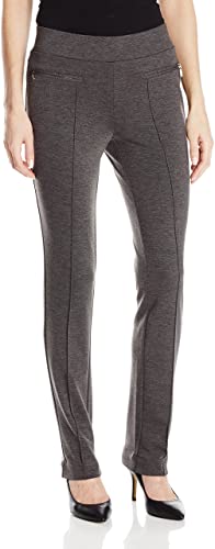 Rafaella Women's Petite Ponte Comfort Slim-Leg Pant