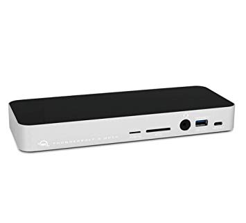 OWC 14-Port Thunderbolt 3 Dock with Cable, Compatible with Windows PC and Mac, Silver, (OWCTB3DK14PSL)