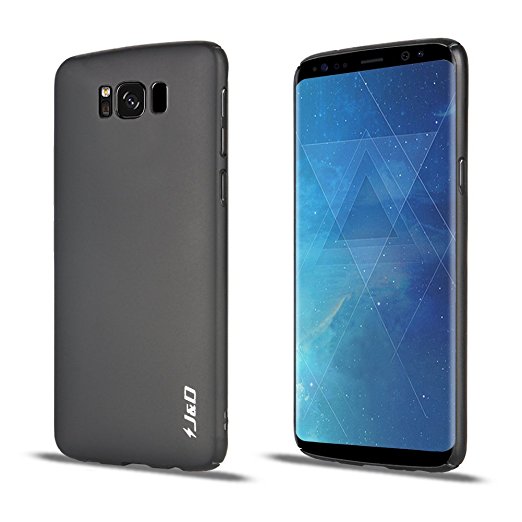 Galaxy S8 Plus Case, J&D [Ultra Slim] [Lightweight] Premium Matte Protective Hard Case for Samsung Galaxy S8 Plus - Black