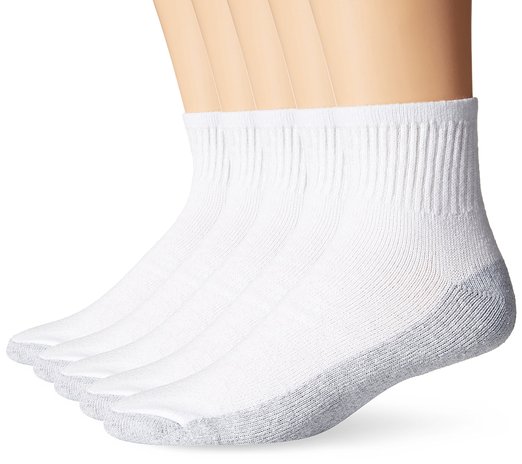 Fruit Of The Loom Men's 5 Pack Ankle Socks