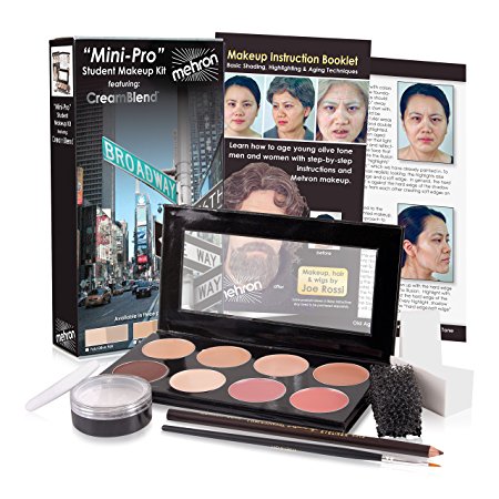 Mehron Mini-Pro Student Makeup Kit - Medium, Olive
