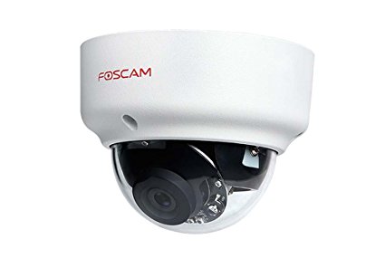 Foscam FI9961EP Vandal-proof Outdoor 2.0 Megapixel FHD Security IP Camera with IP66 Waterproof design, WDR 2.0, IR Range up to 66 ft, One-click Firmware Upgrade, Motion Detection and Alert Push