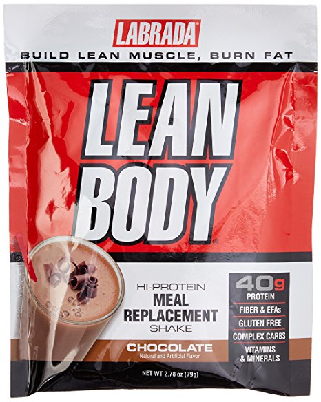 Labrada Nutrition Lean Body, Chocolate, 79-Gram Packets (Pack of 42)
