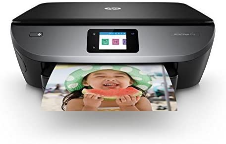 HP Envy 7155 Wireless Color Photo Printer with Scanner & Copier and 64XL Tri-Colour Ink