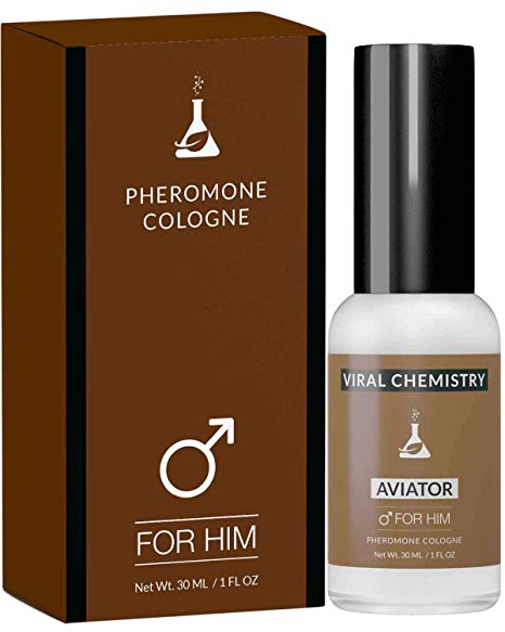 Pheromones to Attract Women for Men (Aviator) - Exclusive, Ultra Strength Organic Fragrance Body Cologne Spray - 1 Fl Oz (Human Grade Pheromones to Attract Women)